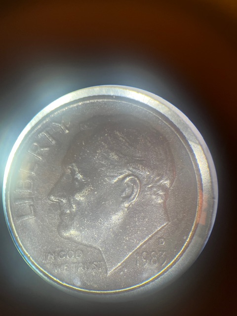 Roosevelt-Dimes-1983-D--Missing-Clad-Layer-?